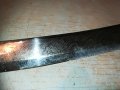 поръчан-колекционерски меч 60см-мед/месинг-внос швеицария, снимка 8