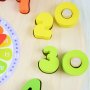 3608 Дървен пъзел - часовник, снимка 3
