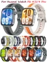 Huawei Watch Fit 3 4 4 Pro / STRIPE Двуцветна силиконова каишка за смарт часовник, снимка 2