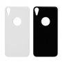5D Заден стъклен screen protector за iPhone X XS XR / Бял, Черен