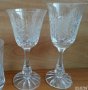 Кристални чаши  Зорница лукс, снимка 1 - Антикварни и старинни предмети - 35509878