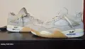 Маратонки Air Jordan 4 Off White SP sail Nike basketball NBA, снимка 1
