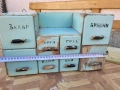 Автентично шкафче за подправки от соца, снимка 7