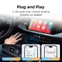 Нов безжичен CarPlay, Android Auto адаптер USB донгъл Smart Mini Box Plug and Play универсален, снимка 11