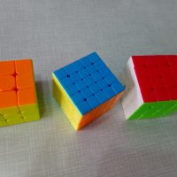 Класическо кубче Рубик 3х3х3 и 4х4х4  5х5х5  подарък за дете