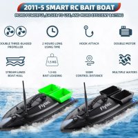 Лодка за захранка Flytec 2011-5 RC BaitBoat захранка кораб лодка риболов стръв, снимка 11 - Стръв и захранки - 37037895