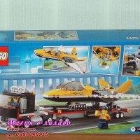 Продавам лего LEGO CITY 60289 - Транспортьор на самолети за въздушно шоу, снимка 2 - Образователни игри - 31513222