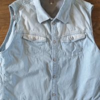g-star tailor s/less shirt wmn - страхотна дамска риза, снимка 4 - Ризи - 29658766