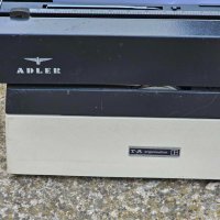 Пишеща машина ADLER АДЛЕР, снимка 2 - Антикварни и старинни предмети - 42111675