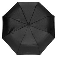 Чадър за дъжд Автоматичен черен 30,5 см, снимка 1 - Други - 42877746