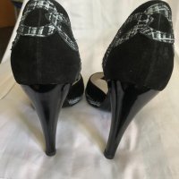 Дамски обувки естествен велур, снимка 4 - Дамски елегантни обувки - 30154056