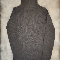 Дамско сиво поло от акрил размер XS/S  34/36 на LA REDOUTE Creation цена 14.00 лв., снимка 2 - Блузи с дълъг ръкав и пуловери - 42654467