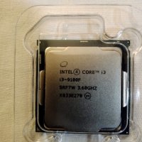 Процесор Intel Core i3-9100F Quad-Core 3.60GHz LGA1151 BOX  , снимка 2 - Процесори - 34391189