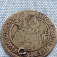 Сребърна монета орт 1622г. Георг Вилхелм Източна Прусия Кьониксберг 13725, снимка 5 - Нумизматика и бонистика - 42890243