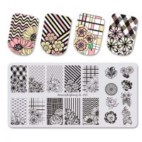 Нови плочки (шаблони) за нокти, снимка 13 - Продукти за маникюр - 39520769