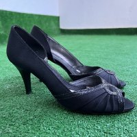 Черни официални обувки N38, снимка 2 - Дамски елегантни обувки - 39607694