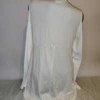 Бяла блуза - туника р-р ХЛ, снимка 6 - Туники - 42504000