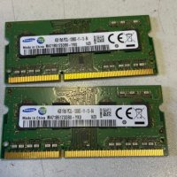 8GB (2x4GB) DDR3L Samsung PC3L-12800S (1600Mhz,CL-11,КИТ), снимка 1 - RAM памет - 37990823