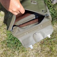 Стара военна чанта, снимка 7 - Антикварни и старинни предмети - 34063301