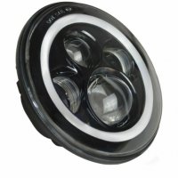 LED фар 7 инча за вграждане 12V, снимка 2 - Аксесоари и консумативи - 33957557