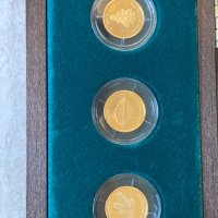 Златен сет монети 24K, снимка 7 - Колекции - 29987412