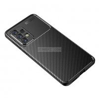 Samsung Galaxy A73 5G Противоударен Гръб Със Защита За Задната Камера - Карбон, снимка 2 - Калъфи, кейсове - 38416660