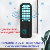 ПОРТАТИВНА UV-C + ОЗОН АНТИВИРУСНА Лампа - Разпродажба със 70% Намаление, снимка 6 - Друга електроника - 29974456