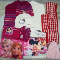 Детски комплекти шалчета с шапки и шалчета тип поло, снимка 1 - Шапки, шалове и ръкавици - 30769150