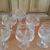 Кристални чаши, снимка 3 - Антикварни и старинни предмети - 36991465