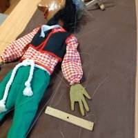 Марионетка-кукла на конци., снимка 5 - Антикварни и старинни предмети - 44242655