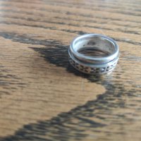 Сребърен пръстен халка (100), снимка 3 - Пръстени - 39715716