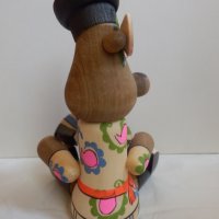 Стара руска дървена фигура, снимка 3 - Колекции - 37265009
