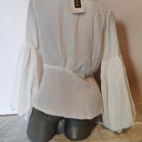 Бяло елегантно сако р-р М, ново, с етикет, снимка 9 - Сака - 40622578