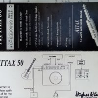 усилвател за китара Hughes & Kettner Attax 50, снимка 7 - Китари - 42843026