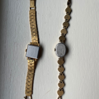 Руски часовник позлатен  Луч, снимка 2 - Антикварни и старинни предмети - 37089966
