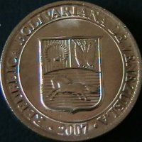 25 центимос 2007, Венецуела, снимка 2 - Нумизматика и бонистика - 32141492