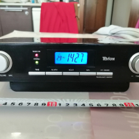 Радио-часовник за кухня TEVION, снимка 1 - Радиокасетофони, транзистори - 44594975