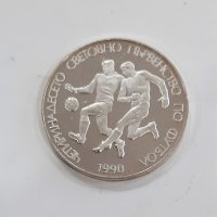 25 лева 1989 Футболисти, снимка 1 - Нумизматика и бонистика - 44228000