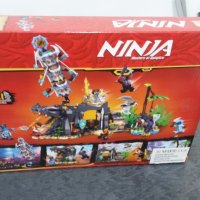 Конструктор тип лего Нинджа, Ninja 182 части, в кутия -61083, снимка 3 - Конструктори - 34232562