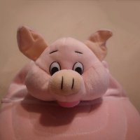 Нова плюшена аниматорска шапка селфи розова прасенце, снимка 3 - Други - 36932186