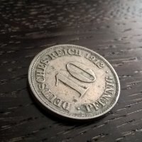 Райх монета - Германия - 10 пфенига | 1912г.; серия D, снимка 1 - Нумизматика и бонистика - 30948428