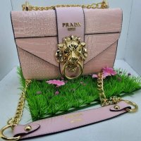 Prada Прада дамска чанта синя, розова, циклама, снимка 2 - Чанти - 38219939