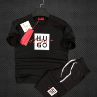 Мъжки летен екип Hugo Boss в 2 цвята, снимка 1 - Спортни дрехи, екипи - 40347017