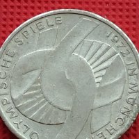 Сребърна монета 10 Дойче марка 1972г. Олимпийски игри Мюнхен 39616, снимка 8 - Нумизматика и бонистика - 42756458