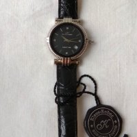 Klaus-Kobec Montre Noir - чисто нов английски дизайнерски часовник, снимка 4 - Дамски - 28307447