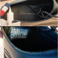 Оксфордки Tommy Hilfiger Leather LAce Up Shoe 37ми номер 23.5см стелка FW0FW06780 Black чисто нови, снимка 12 - Дамски ежедневни обувки - 42917617
