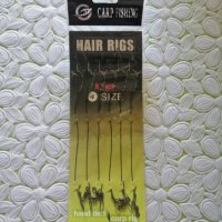 Вързани куки на косъм, 6 броя в опаковка, снимка 1 - Такъми - 30512102
