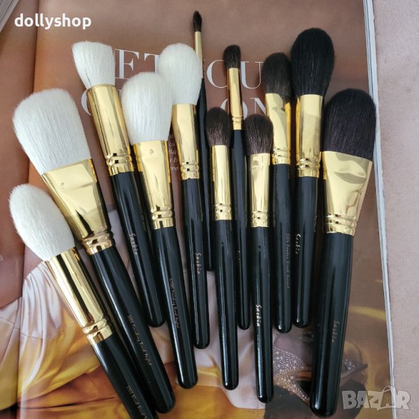 Висококачествен Комплект Четки за Грим от Катеричи косъм , снимка 1