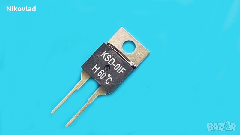 Temperature Controller Ksd-01f 60C, снимка 1