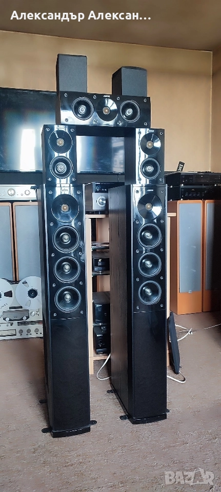 S-608+S60SUR+S60CEN+Onkyo SKH-410, снимка 1